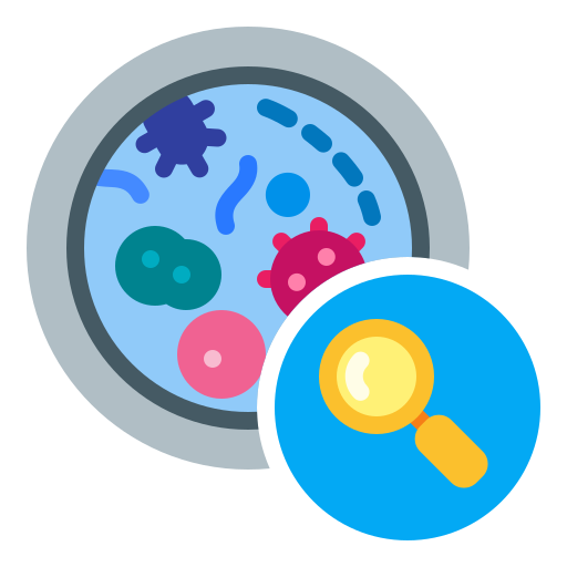 microbiología icono gratis