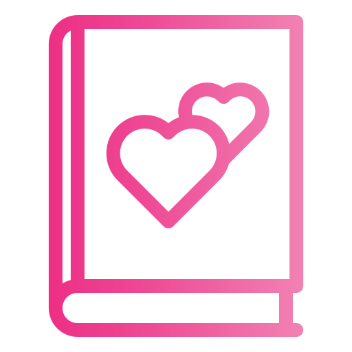 libro de amor icono gratis