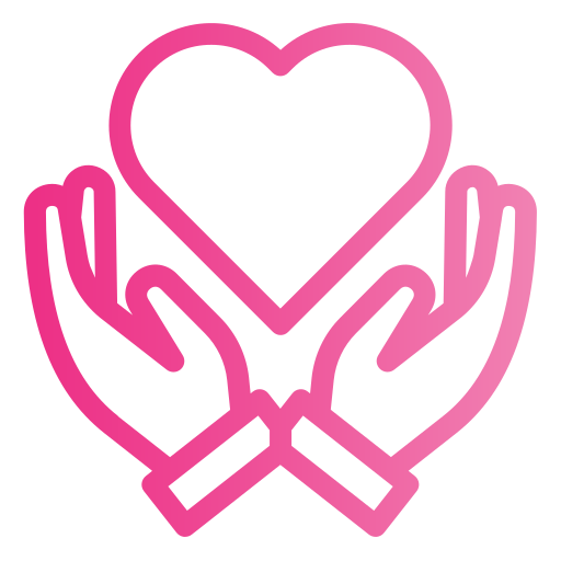 cuidado de amor icono gratis