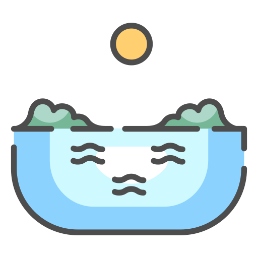 lac Icône gratuit lac Icône gratuit