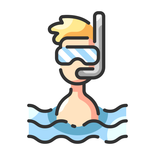 Diver MaxIcons Lineal color icon