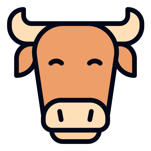 vaca icono gratis