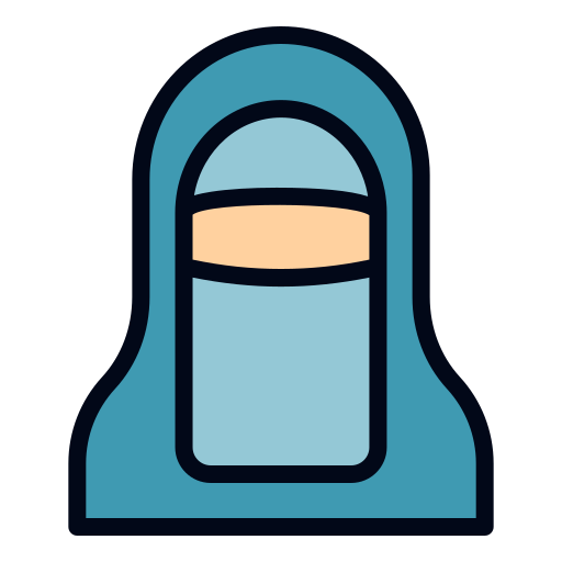 niqab icono gratis