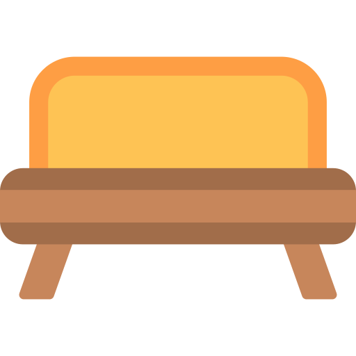 sofa cama icono gratis