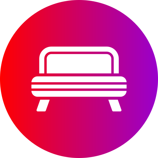 sofa cama icono gratis