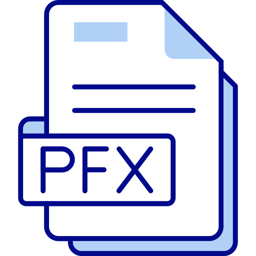 pfx icono gratis