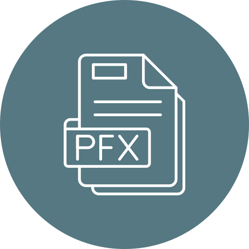 pfx icono gratis