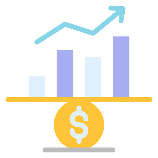 estrategia gráfica icono gratis