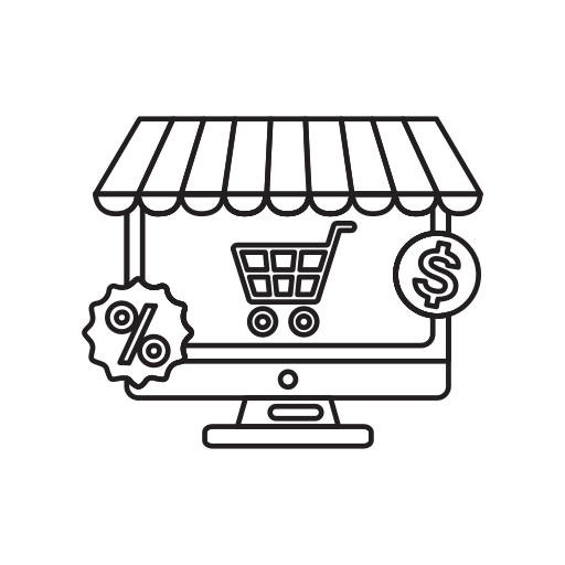 comercio icono gratis