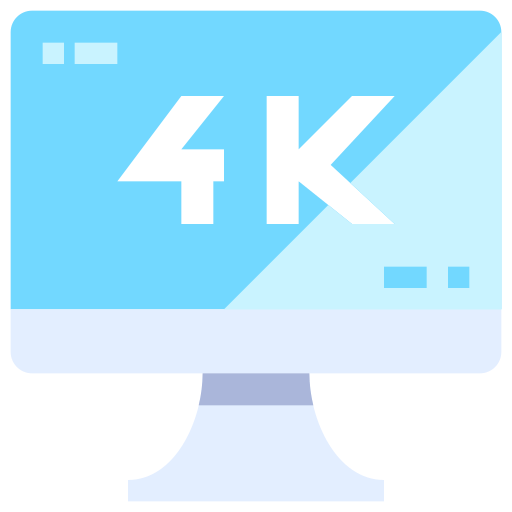 4k icono gratis