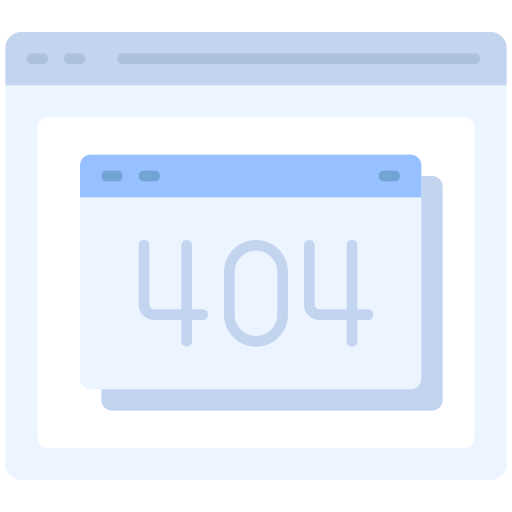 error 404 icono gratis