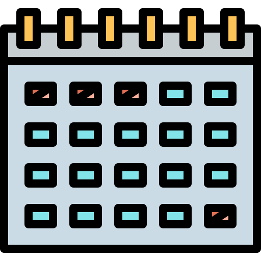 Calendario icono gratis