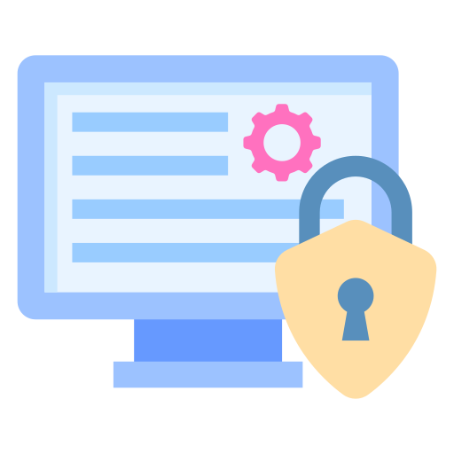 protección de datos icono gratis