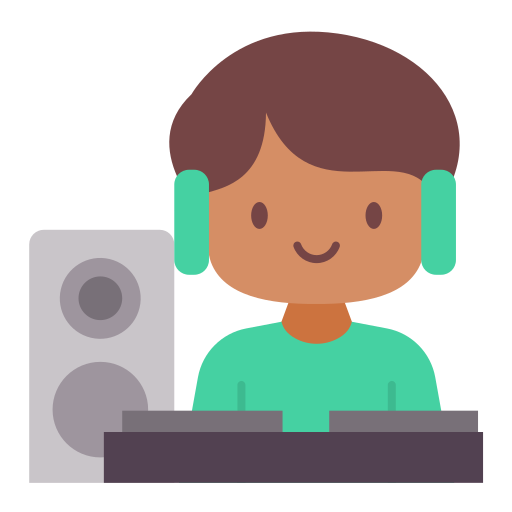 디제이 무료 아이콘