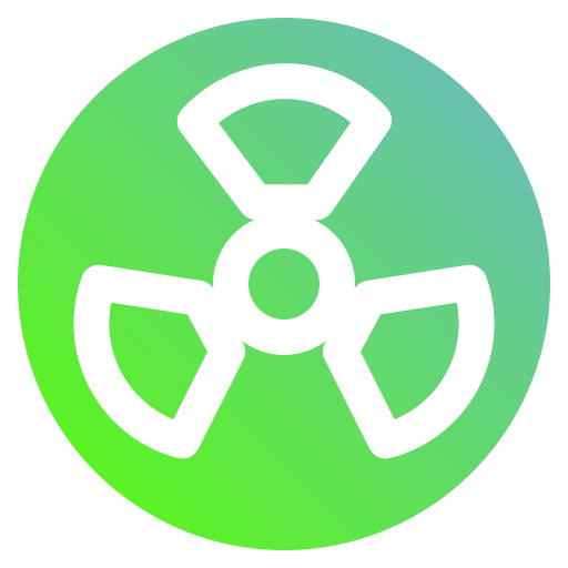 Nuclear free icon Nuclear free icon