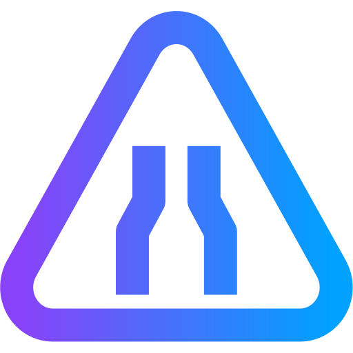 Узкая дорога бесплатно иконка