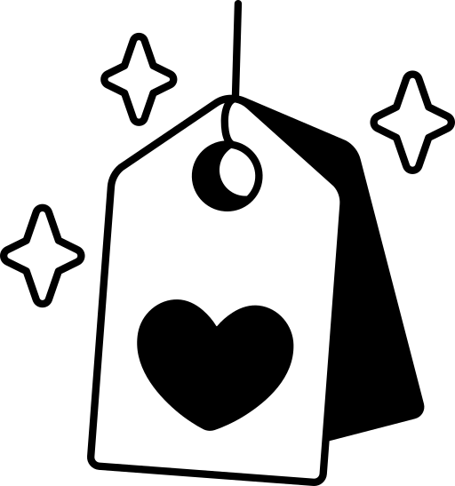 etiqueta icono gratis