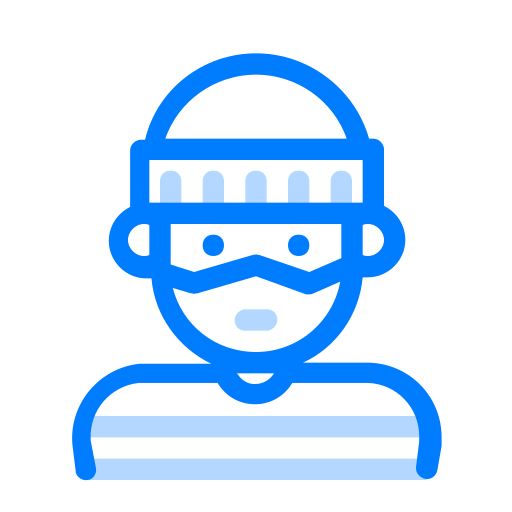 ladrón icono gratis