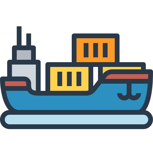 Cargo ship - free icon