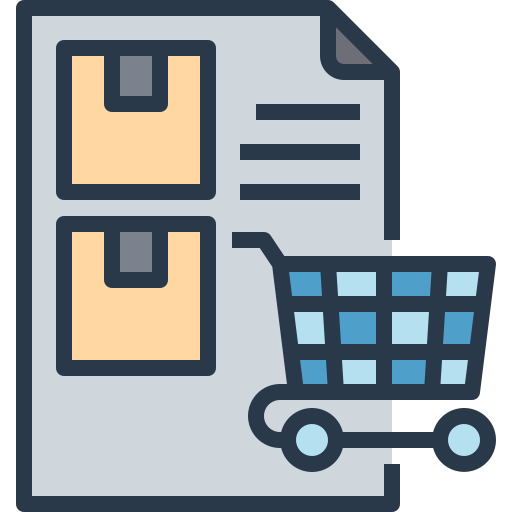 Shopping list - free icon