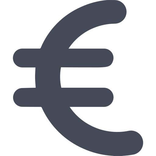euro icono gratis