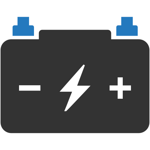 Автомобильный аккумулятор бесплатно иконка