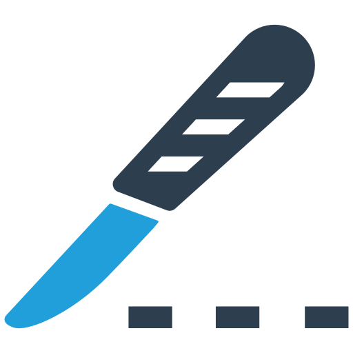 corte grátis ícone