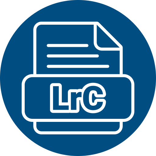 Lrc free icon Lrc free icon