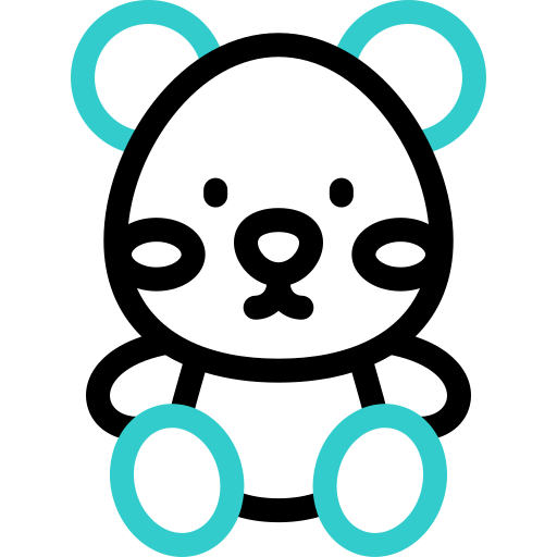 oso de peluche icono gratis