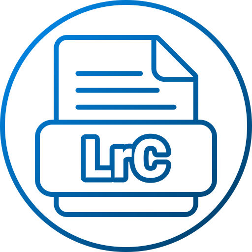 lrc icono gratis