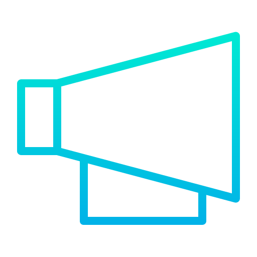 Megaphone free icon Megaphone free icon