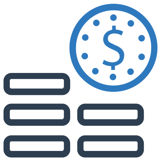 monedas icono gratis