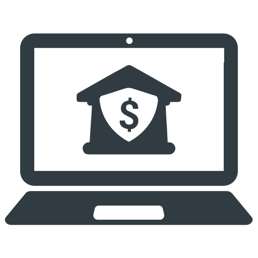 Online banking free icon