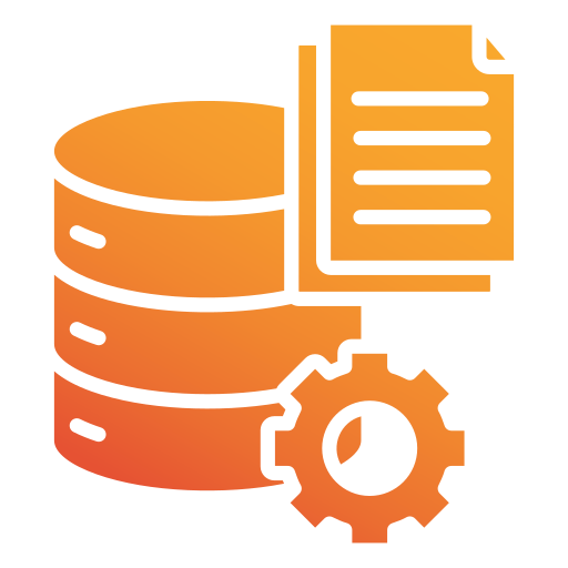 gestión de base de datos icono gratis