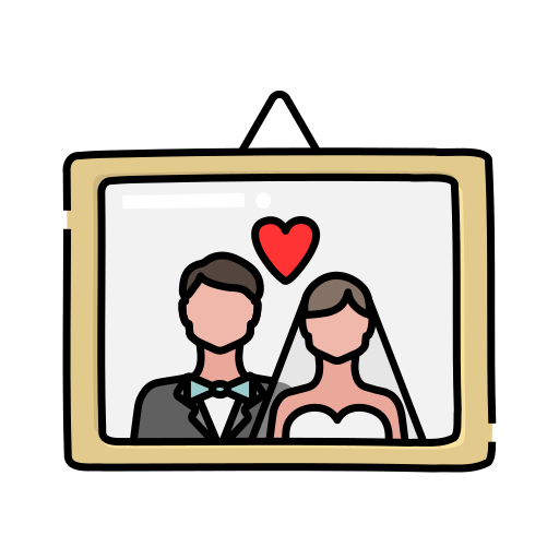 foto de boda icono gratis