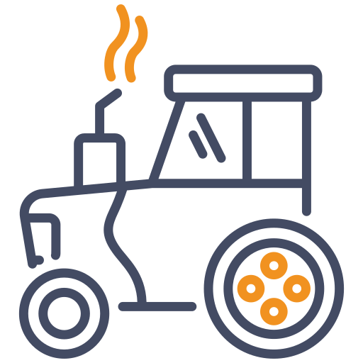 tractor icono gratis