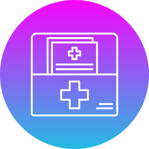 expediente medico icono gratis