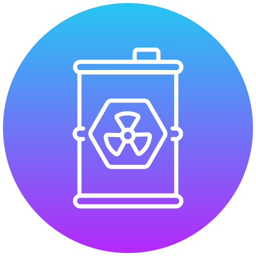 barril radiactivo icono gratis