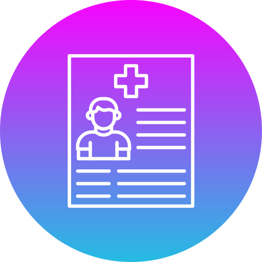 Medical record free icon