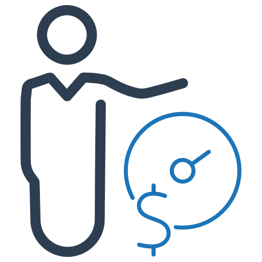 Budget adviser free icon