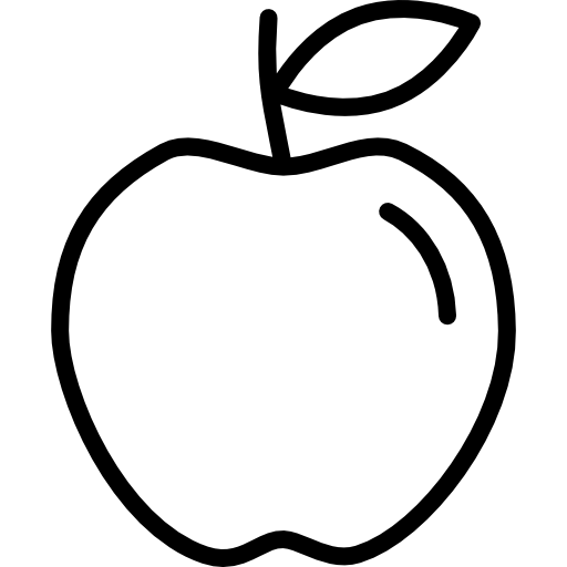 manzana icono gratis