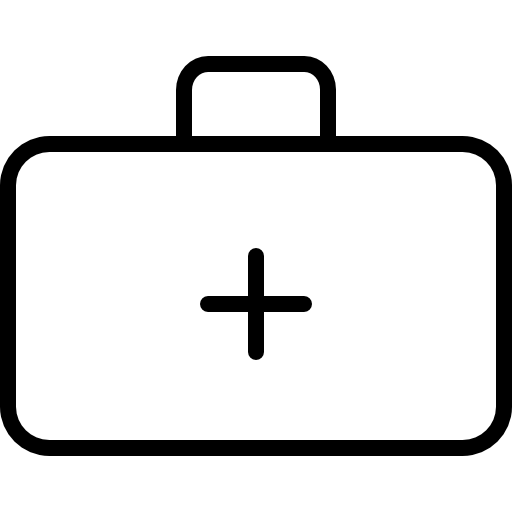 First aid kit free icon