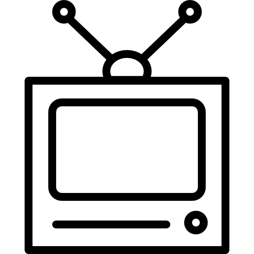 텔레비전 무료 아이콘 텔레비전 무료 아이콘