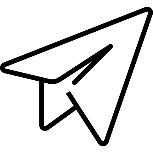 Paper plane Elias Bikbulatov Lineal icon