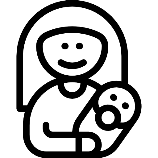 maternidad icono gratis