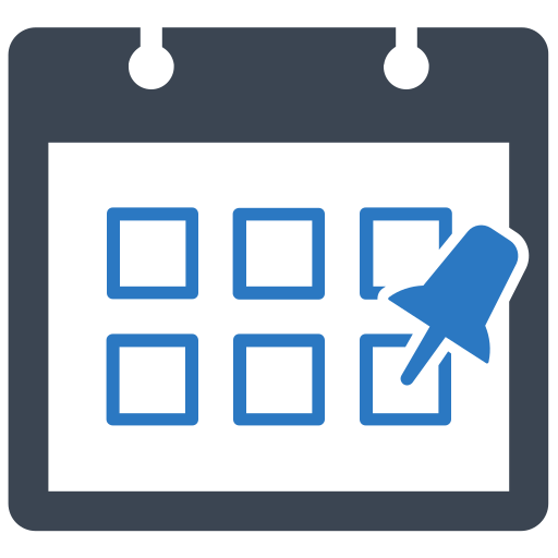 calendário grátis ícone