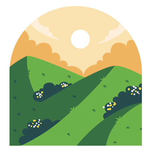 Холмы бесплатно иконка