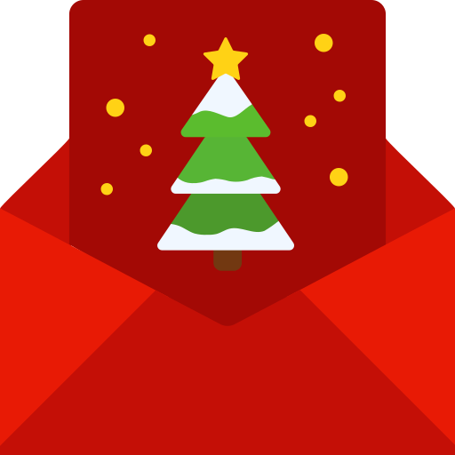 tarjeta de navidad icono gratis