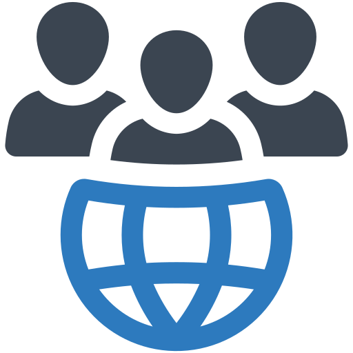 medios de comunicación social icono gratis