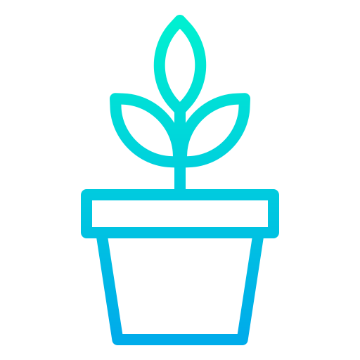 Plant Kiranshastry Gradient icon